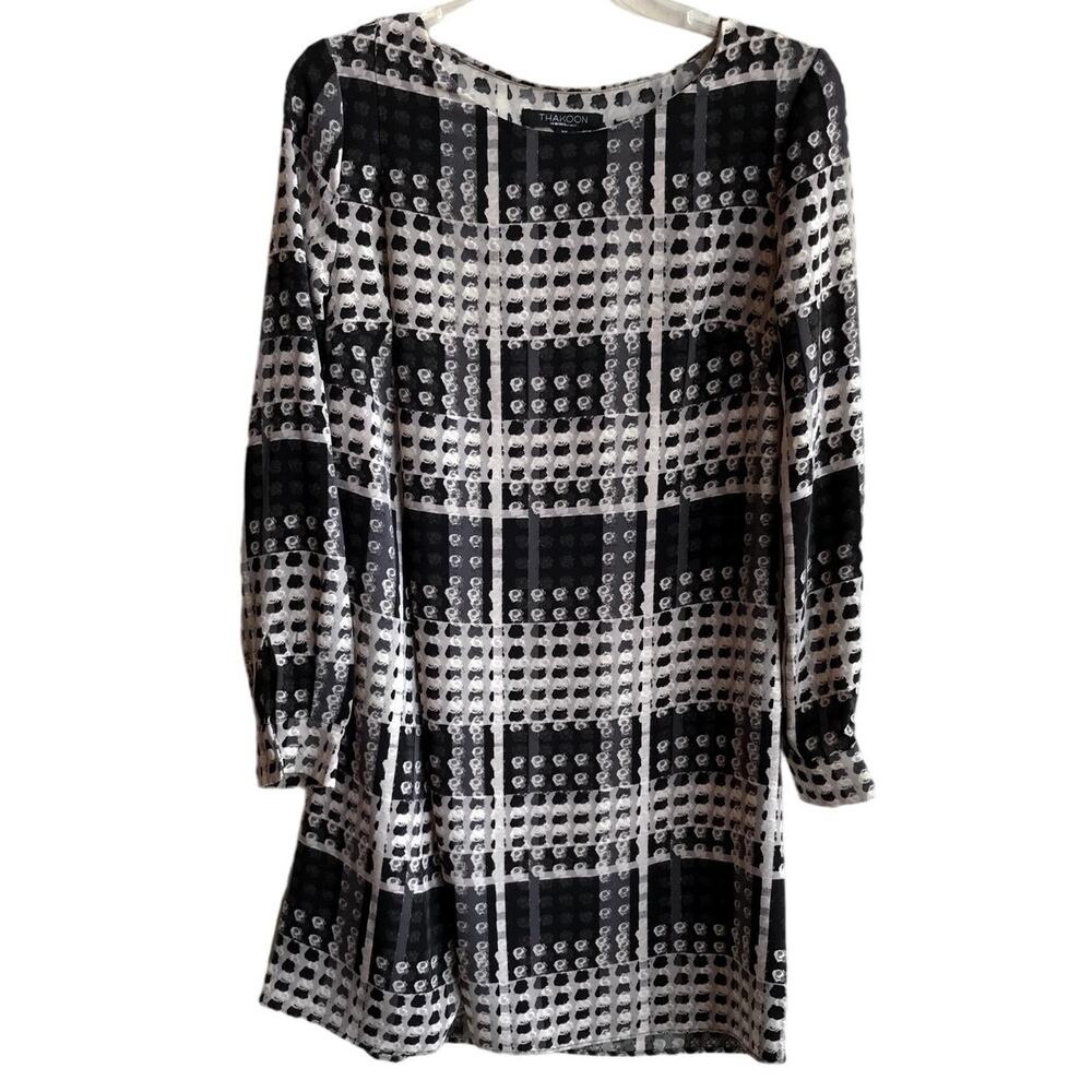 Thakoon for Design Nation Long Sleeve Shift/Tunic Dress with Designer Details XS